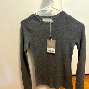 Long sleeve Merino sweater tee Everlane